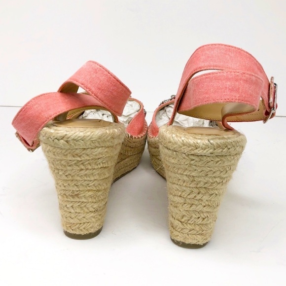 KAARI Blue Chloe espadrille wedge embellished sandal - Picture 3 of 9
